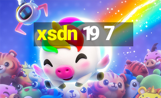 xsdn 19 7