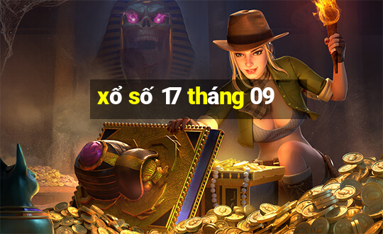 xổ số 17 tháng 09