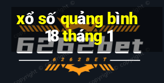 xổ số quảng bình 18 tháng 1