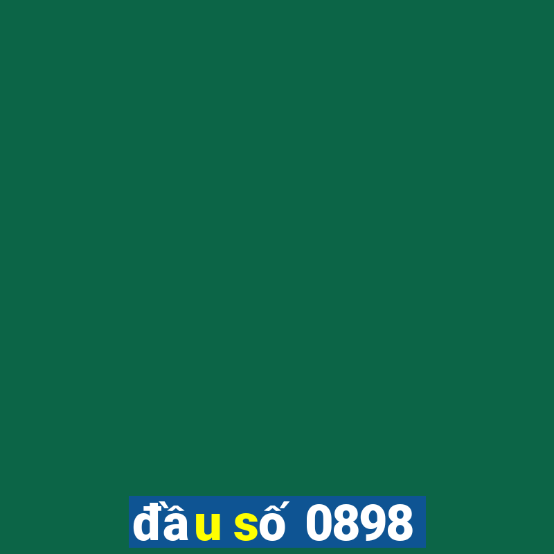 đầu số 0898