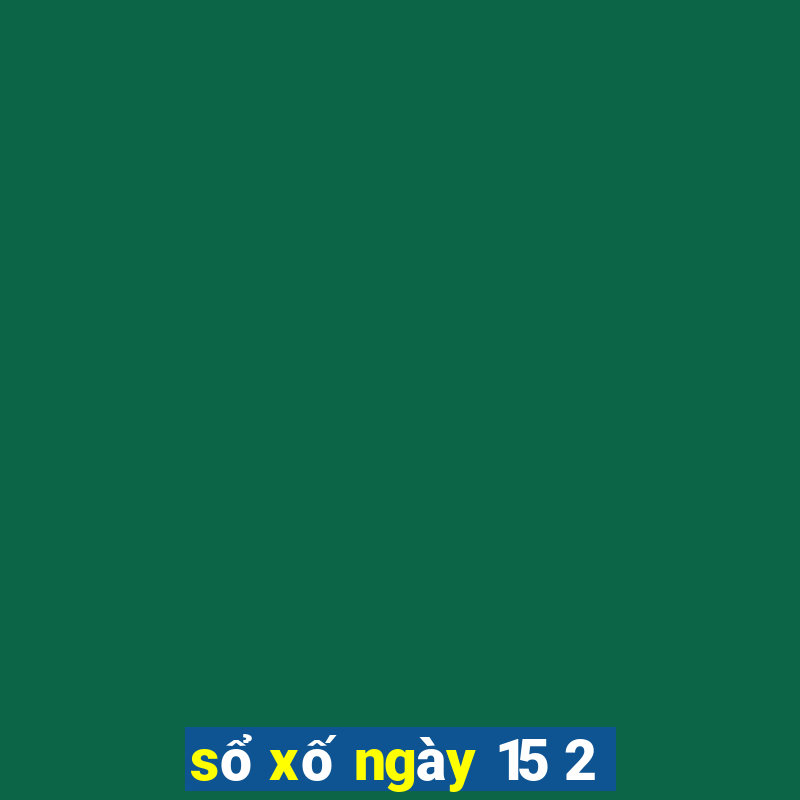 sổ xố ngày 15 2