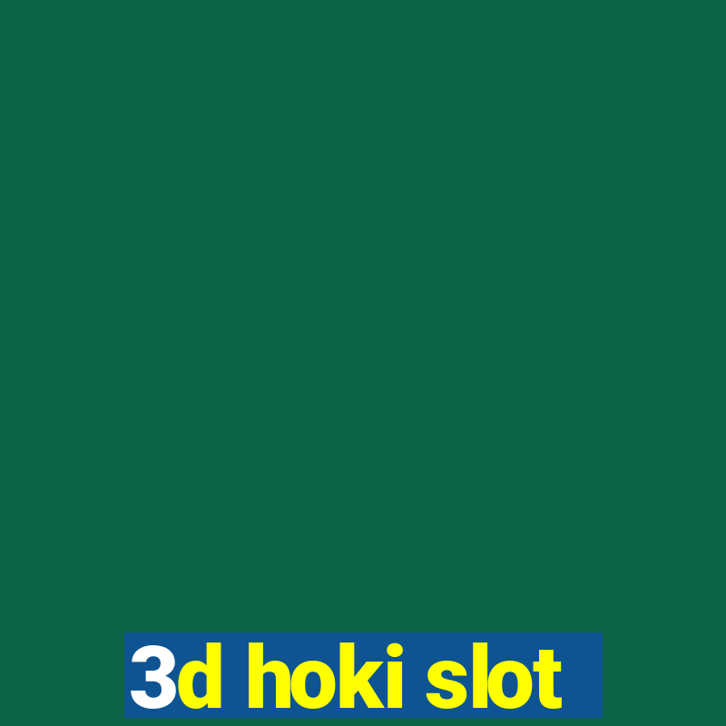 3d hoki slot