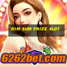 dim sum prize slot