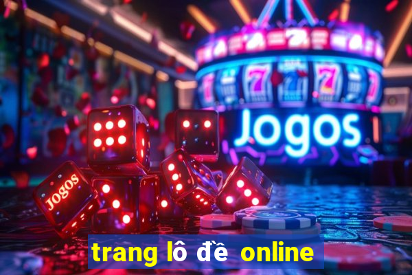 trang lô đề online