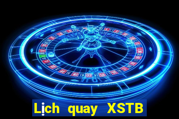 Lịch quay XSTB Thứ 4