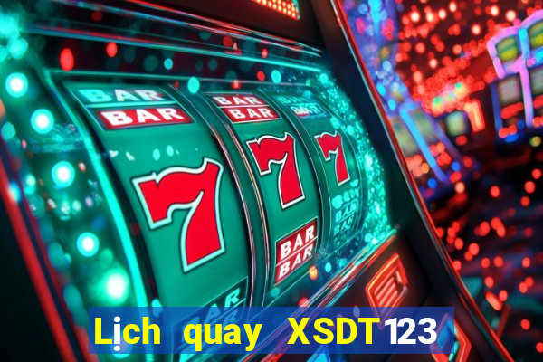 Lịch quay XSDT123 ngày thứ năm