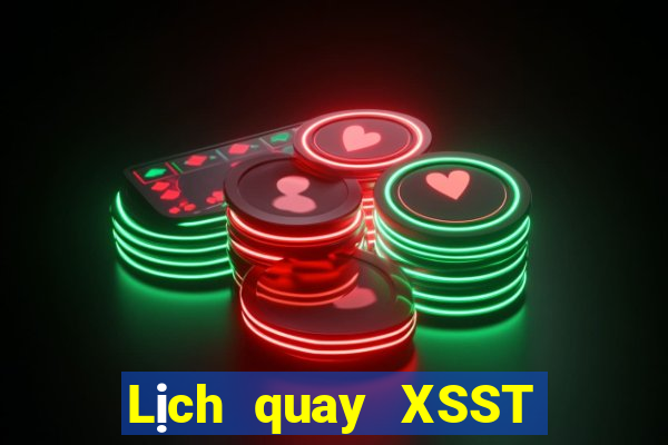 Lịch quay XSST ngày 6