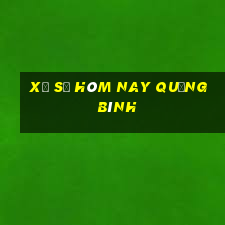 xổ số hôm nay quảng bình