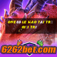 one88 LE HAO TÀI TRỢ GIẢI TRÍ