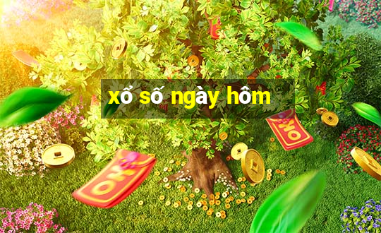 xổ số ngày hôm