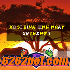 xổ số bình định ngày 20 tháng 1