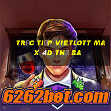 Trực tiếp vietlott Max 4D thứ Ba