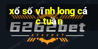 xổ số vĩnh long các tuần