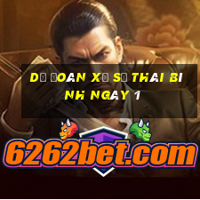 Dự Đoán Xổ Số thái bình ngày 1