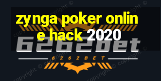 zynga poker online hack 2020