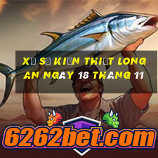 xổ số kiến thiết long an ngày 18 tháng 11