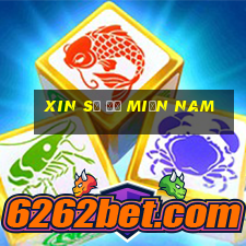 xin số đề miền nam