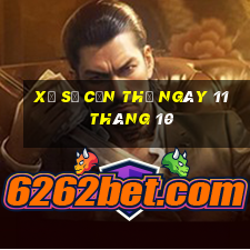 xổ số cần thơ ngày 11 tháng 10