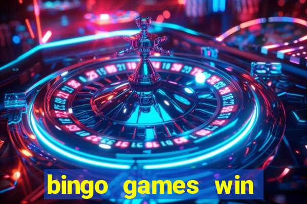 bingo games win real money