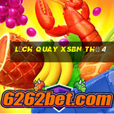 Lịch quay XSBN Thứ 4