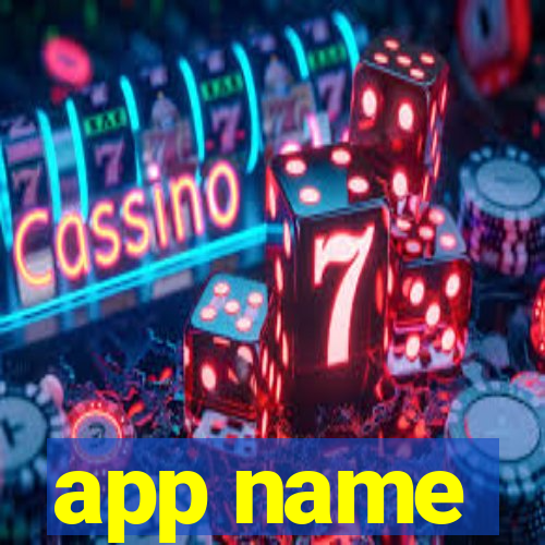 app name