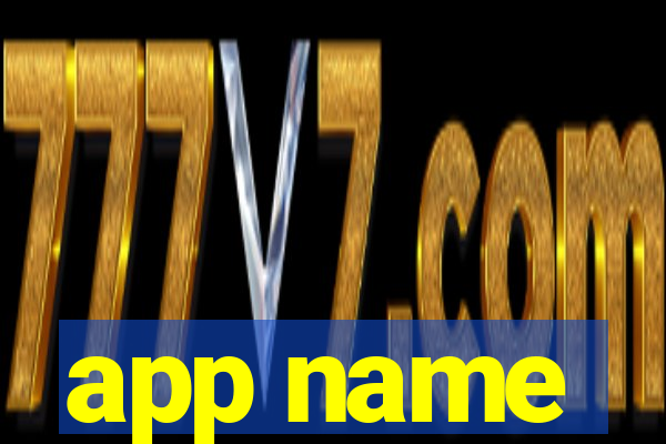 app name