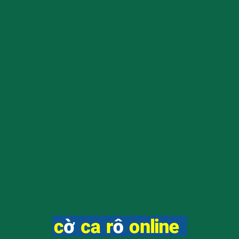 cờ ca rô online