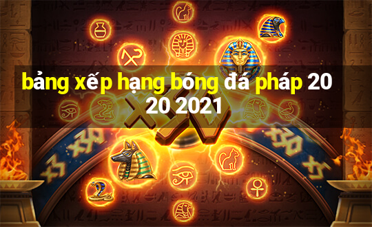 bảng xếp hạng bóng đá pháp 2020 2021