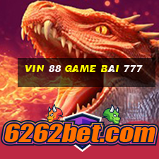 Vin 88 Game Bài 777