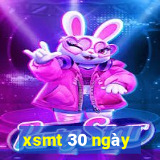 xsmt 30 ngày