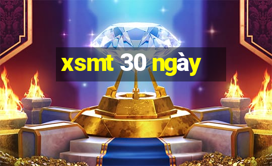 xsmt 30 ngày