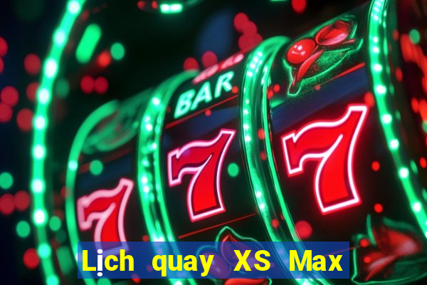 Lịch quay XS Max 3D ngày 22