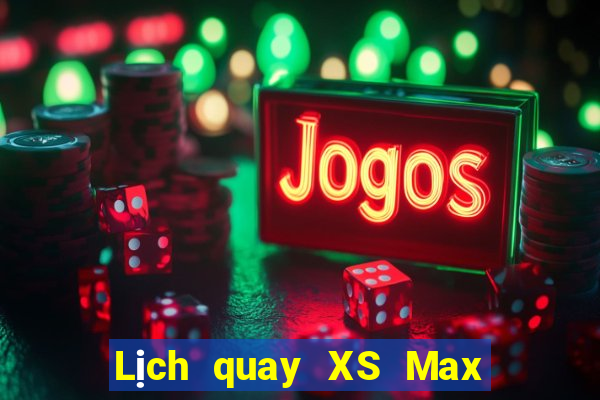 Lịch quay XS Max 3D ngày 22