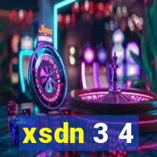 xsdn 3 4