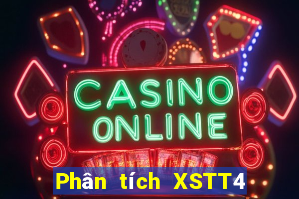 Phân tích XSTT4 thứ bảy