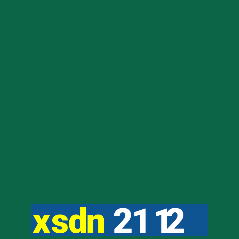 xsdn 21 12