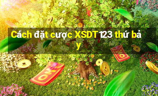 Cách đặt cược XSDT123 thứ bảy