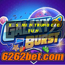 xổ số miền trung các tuần