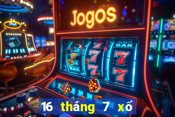 16 tháng 7 xổ số tiền giang