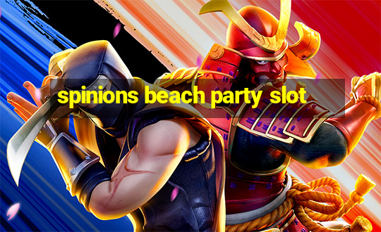 spinions beach party slot