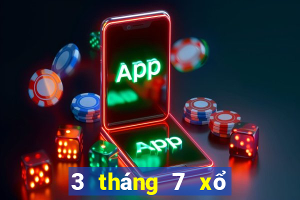 3 tháng 7 xổ số đồng tháp