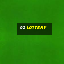 92 lottery