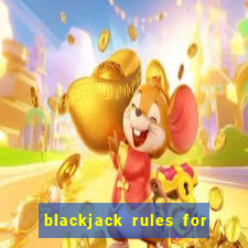 blackjack rules for double down