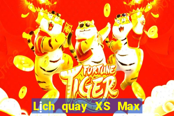 Lịch quay XS Max 3D hôm nay