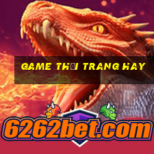 game thời trang hay