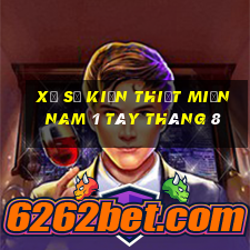 xổ số kiến thiết miền nam 1 tây tháng 8