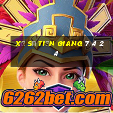 xổ số tiền giang 7 4 24