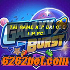 tai game xếp bài cổ điển pc