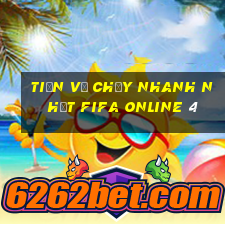 tiền vệ chạy nhanh nhất fifa online 4