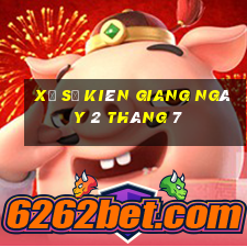 xổ số kiên giang ngày 2 tháng 7